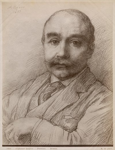 M. Adams by Alphonse Legros